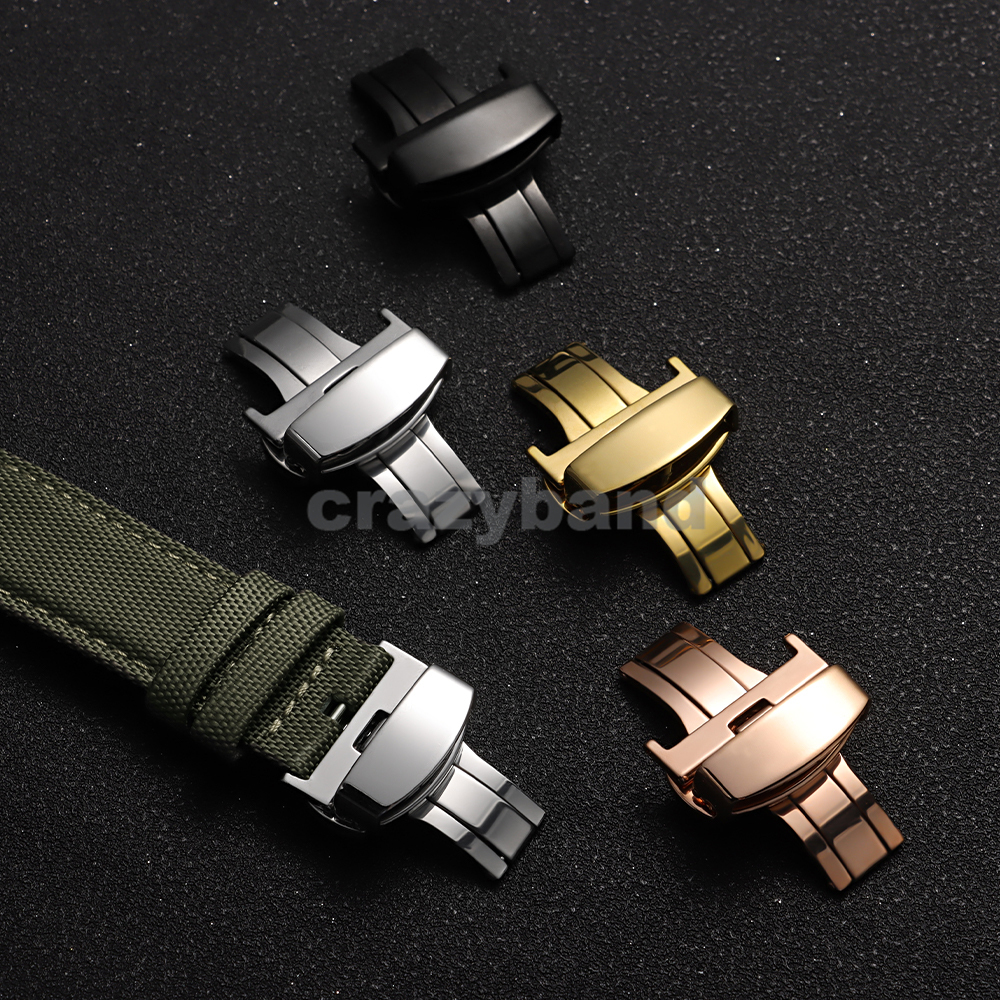Stainless Steel Universal Butt - Butterfly Clasp Deployant review and price