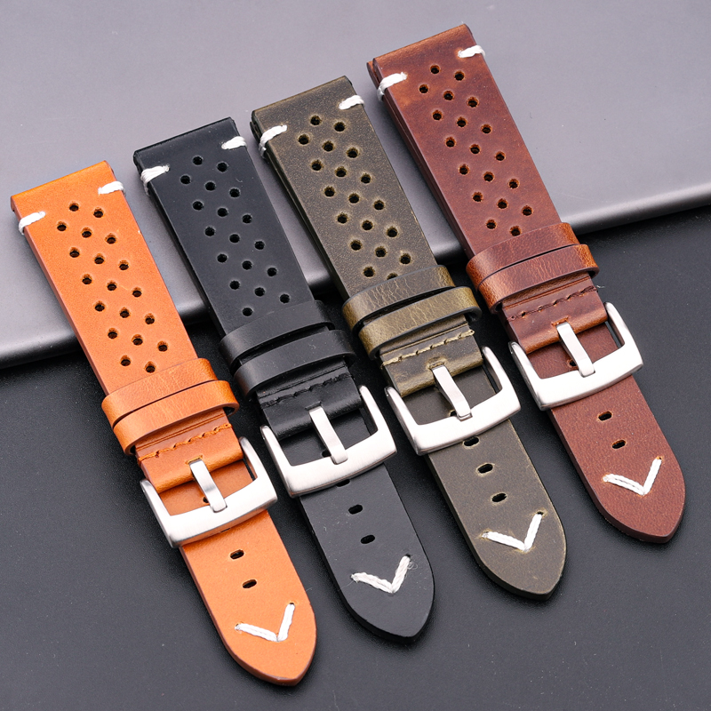 Breathable Genuine Leather Qui - Nato Strap Nylon review and price