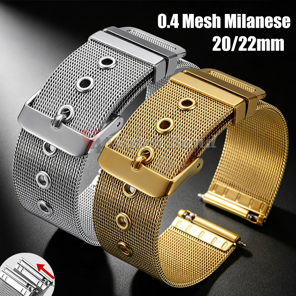 0.4 Mesh Milanese Strap Stainl - Mesh Strap Metal review and price