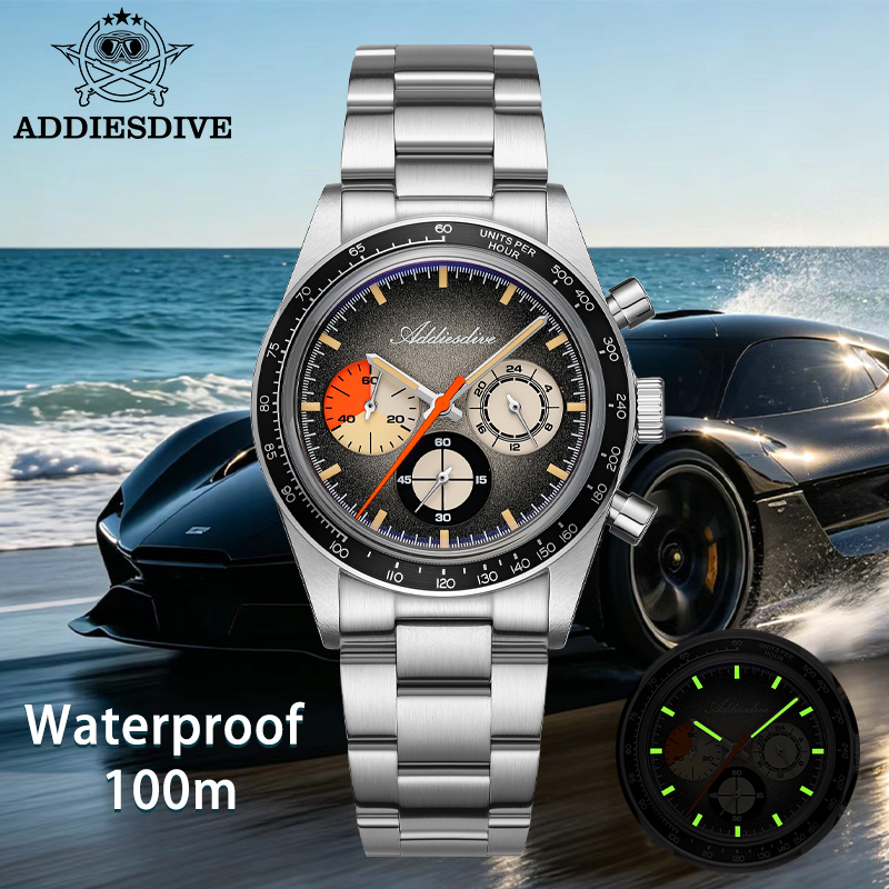 ADDIESDIVE 2026 NEW Chronograp - Tropic Strap Vintage review and price