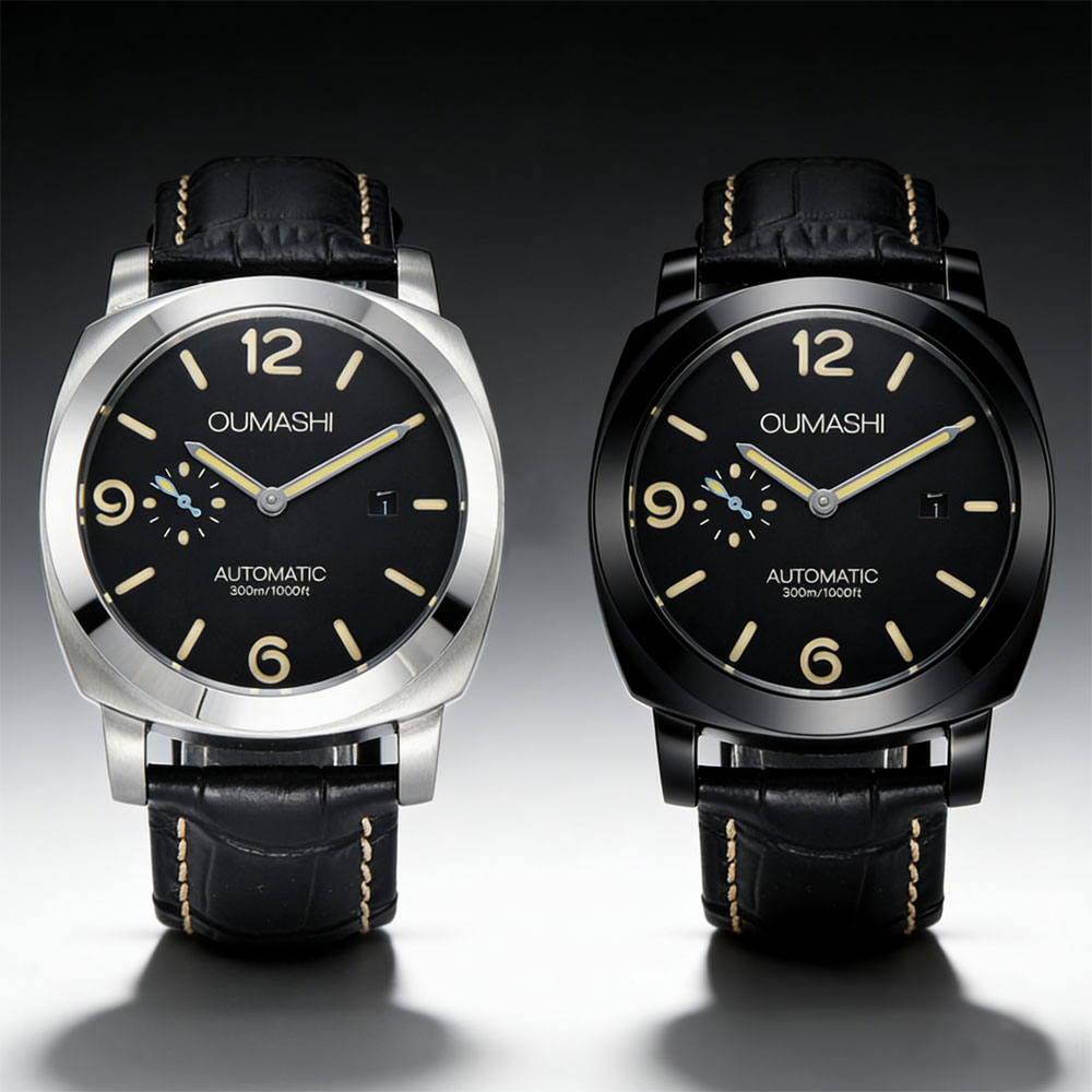 44mm Men's watch Seagull st255 - Stainless Bracelet Diver review and price