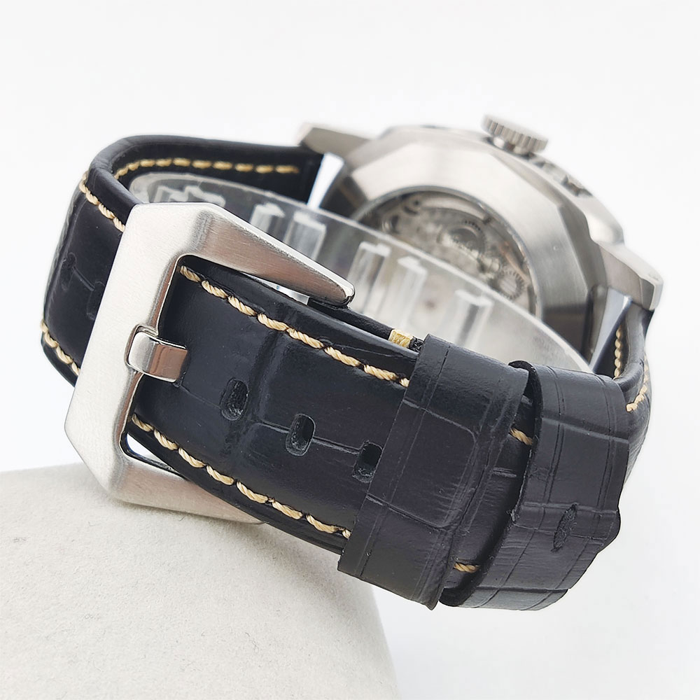 44mm Men's watch Seagull st255 - Stainless Bracelet Diver review and price