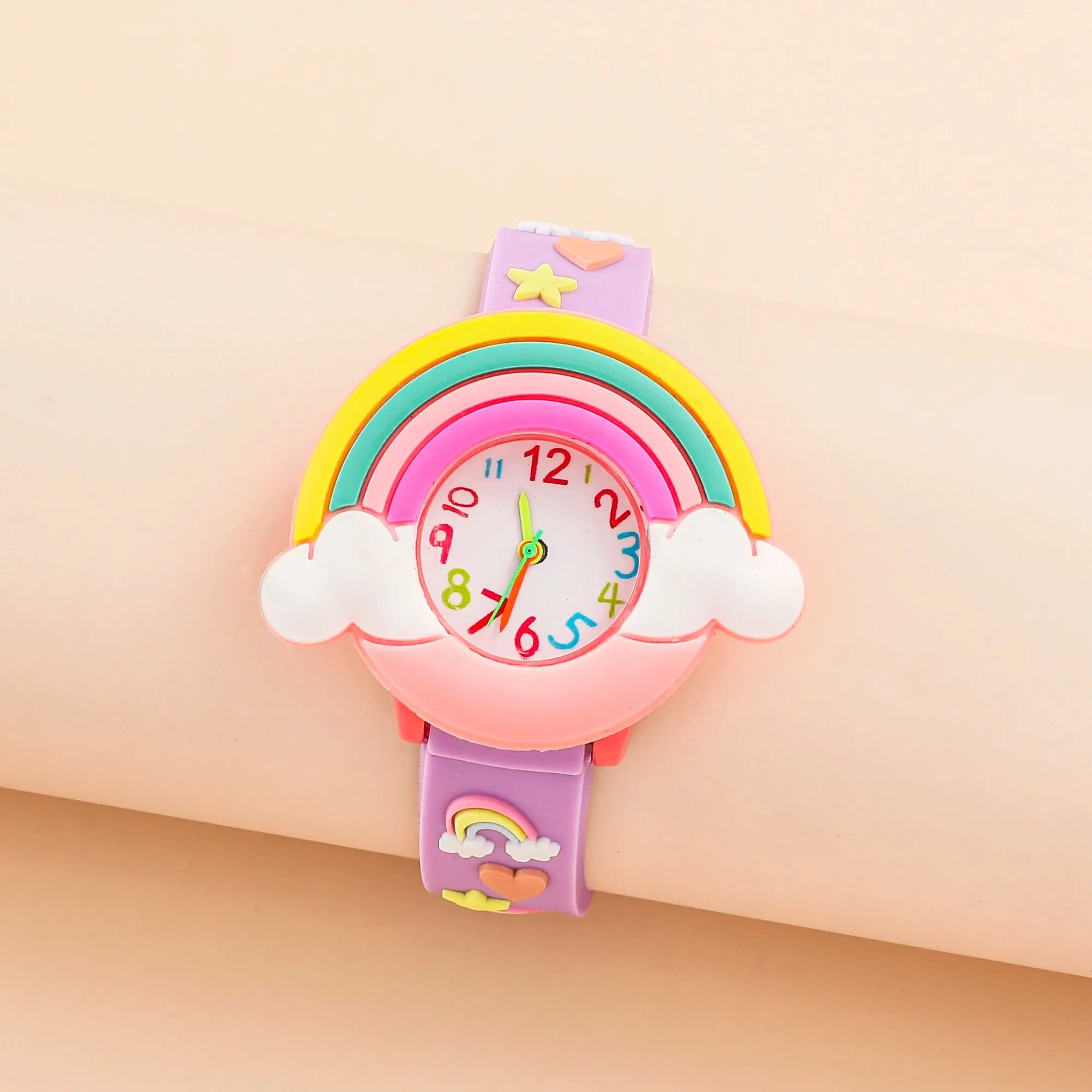 2024 New Rainbow Cloud Printed - Silicone Watch Band 22Mm review and price