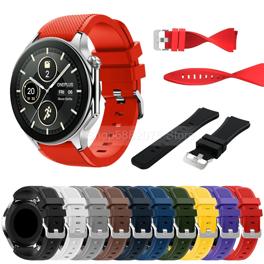 22mm Silicone Strap For OPPO W - Silicone Watch Band 22Mm review and price
