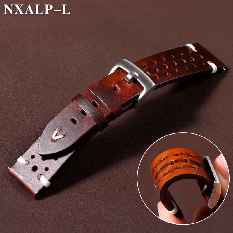 Retro Oil Wax Discoloration Le - Nato Strap Nylon review and price