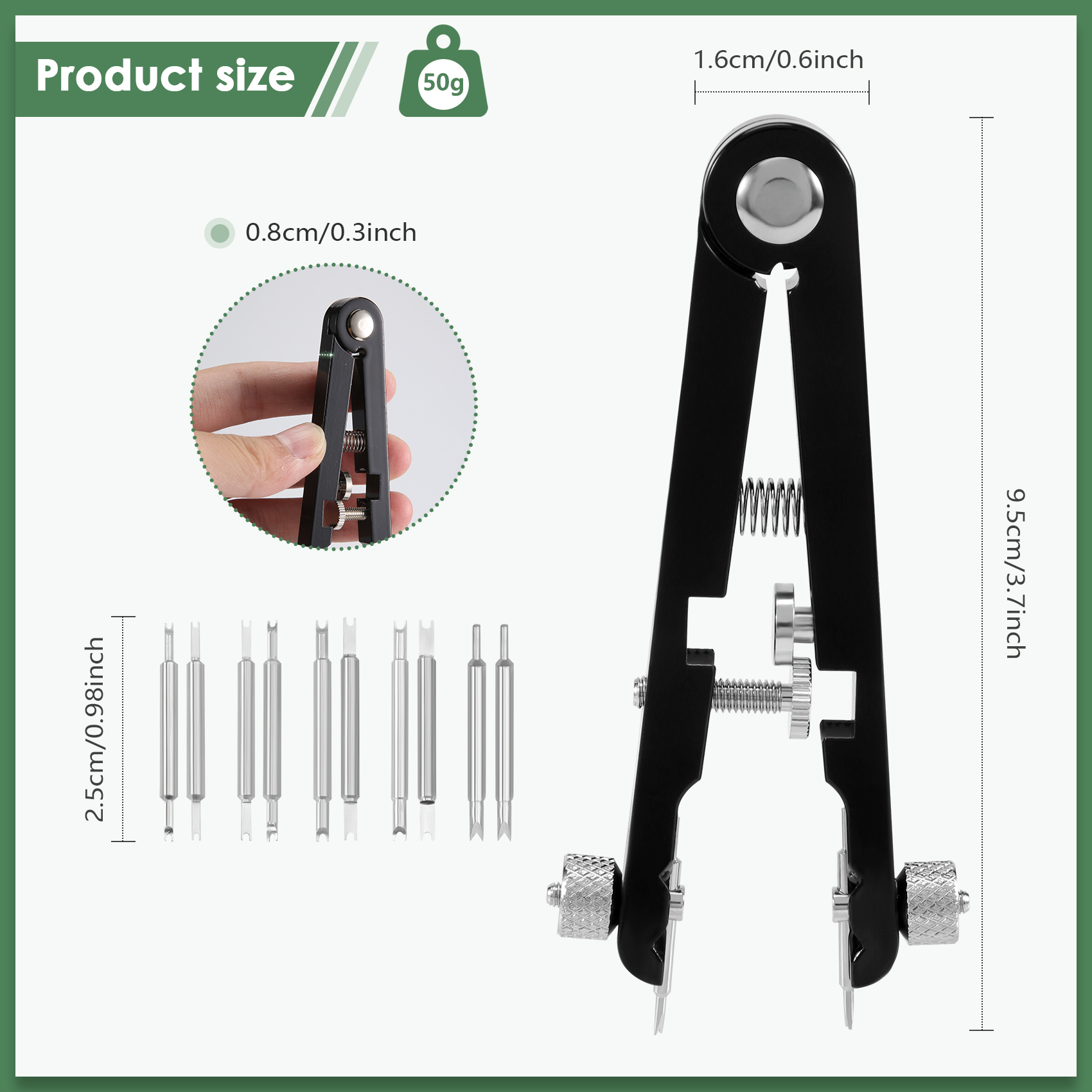 A06K Watch Spring Bar Plier To - Spring Bar Tool Set review and price