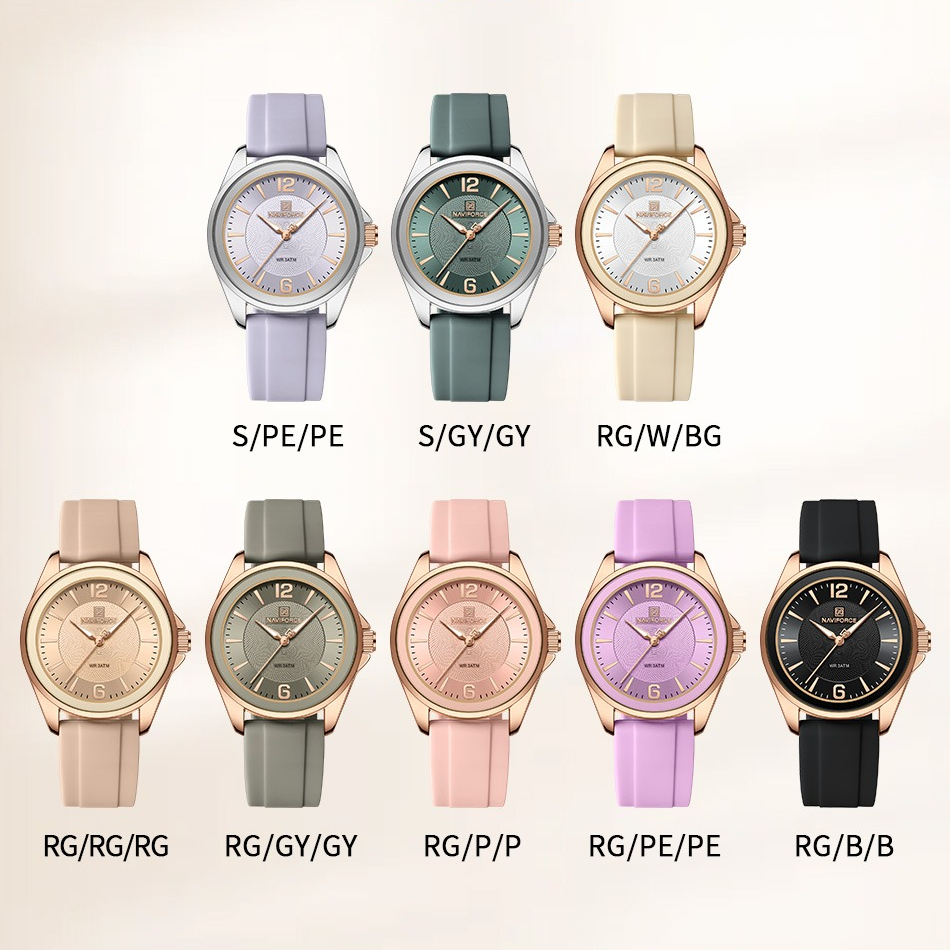 New Style NAVIFORCE Women's Wa - Silicone Band Women review and price