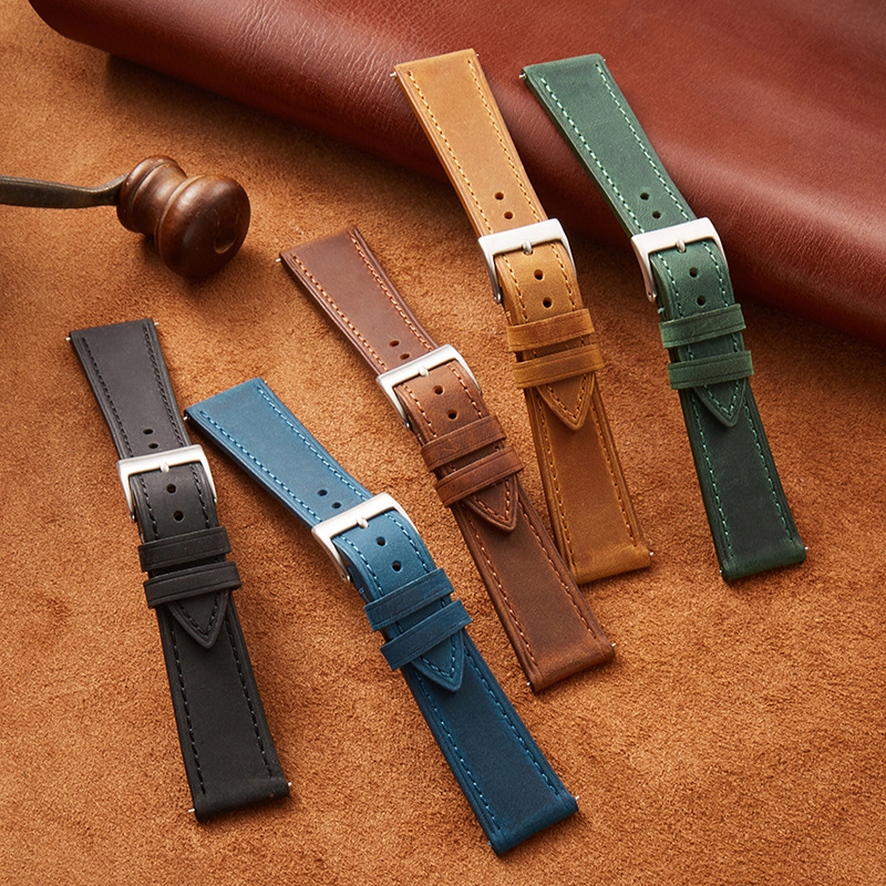 Vintage Watch Strap Quick Rele - Leather Strap Quick Release review and price