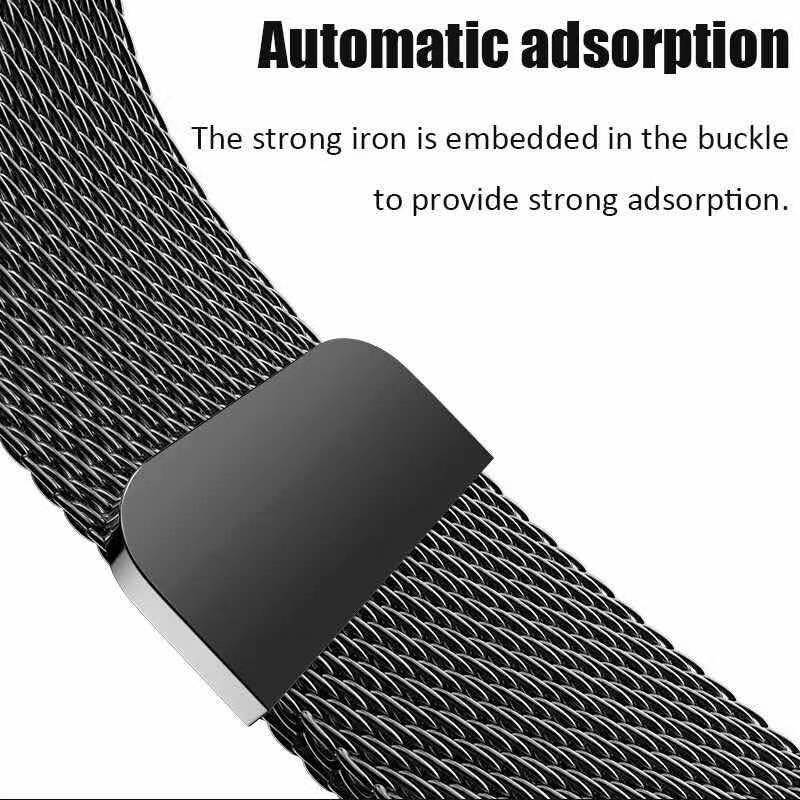 Strap For Xiaomi Mi Band 8 9 a - Milanese Loop Magnetic review and price