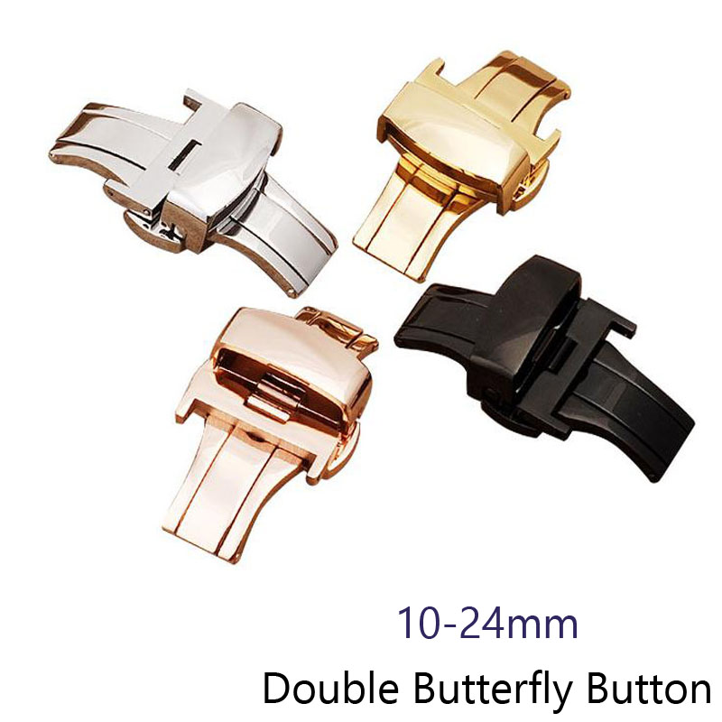 Automatic Double Click Butterf - Butterfly Clasp Deployant review and price