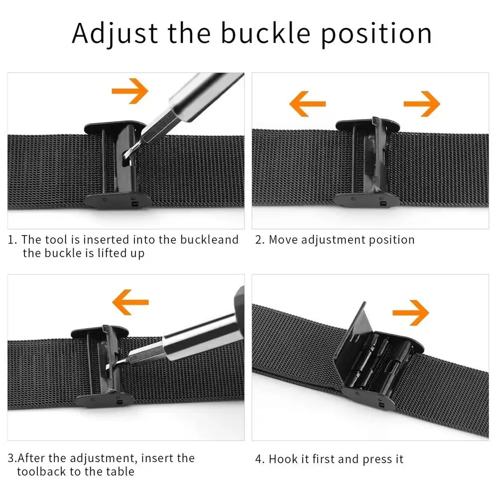 Metal Bands for OPPO Watch 41m - Mesh Strap Metal review and price