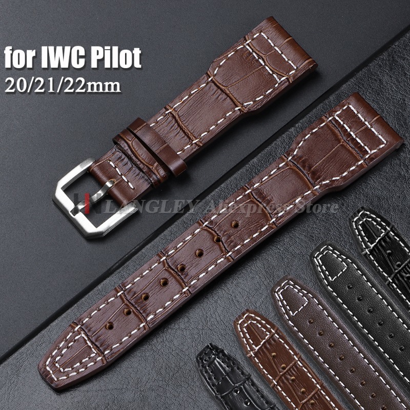 20mm 21mm 22mm Cowhide Leather - Rubber Strap Diver review and price