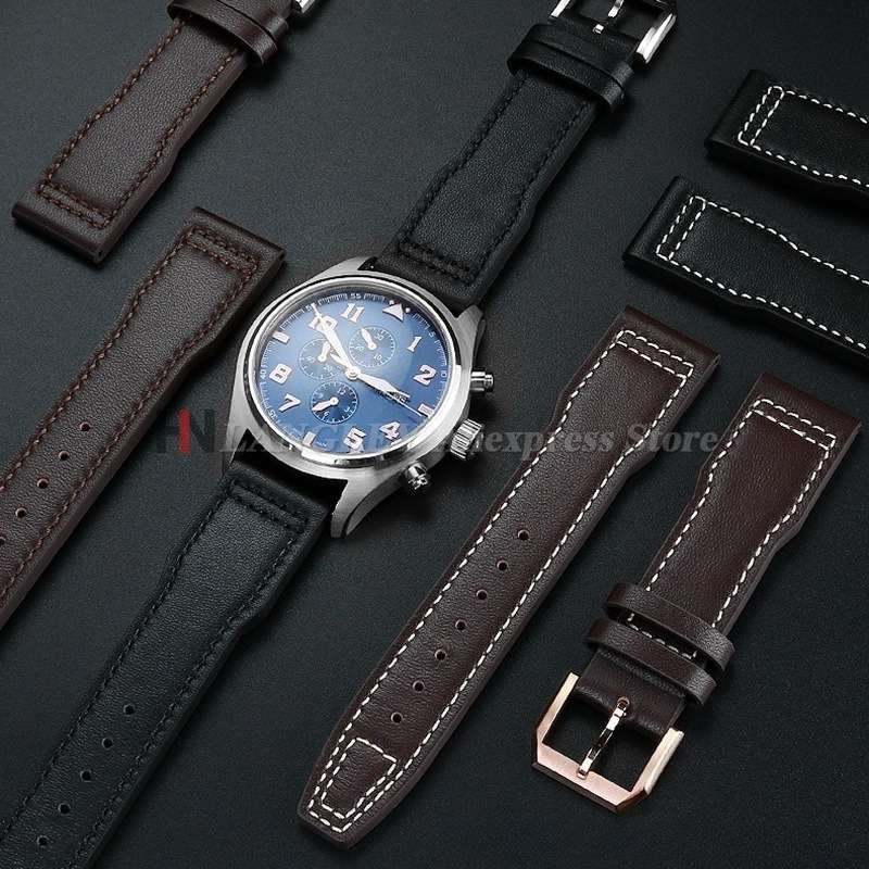 20mm 21mm 22mm Cowhide Leather - Rubber Strap Diver review and price