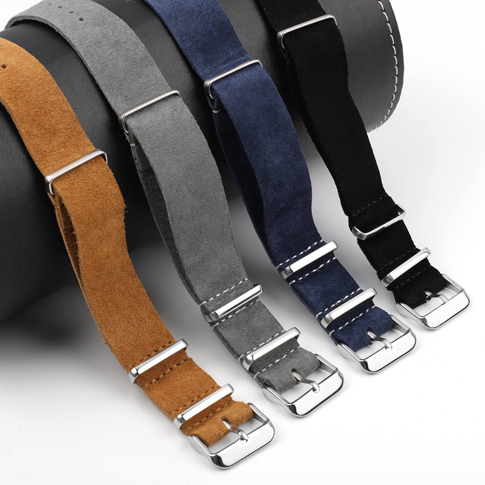 Soft Retro Suede Genuine Leath - Suede Strap Watch review and price