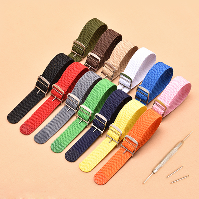 Nylon Weave Watch Strap for Pe - Perlon Strap Woven review and price