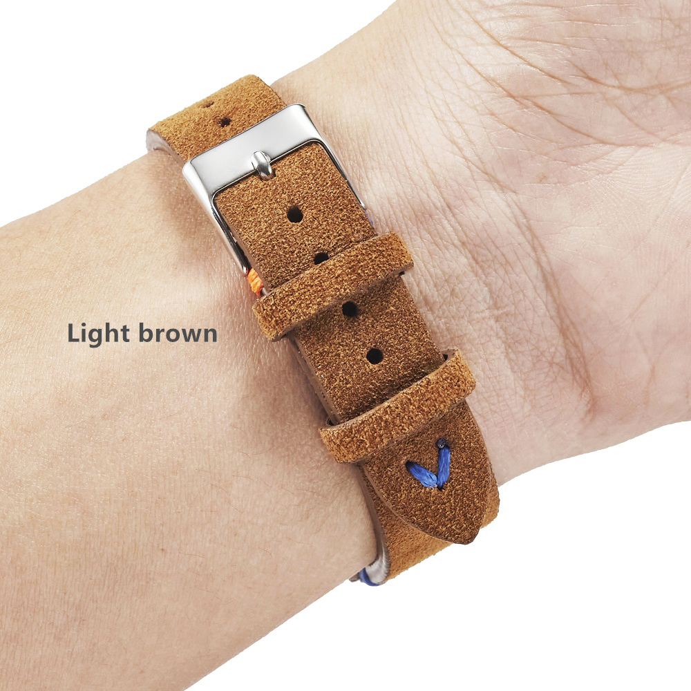Suede Watch Straps 18mm 20mm H - Suede Strap Watch review and price