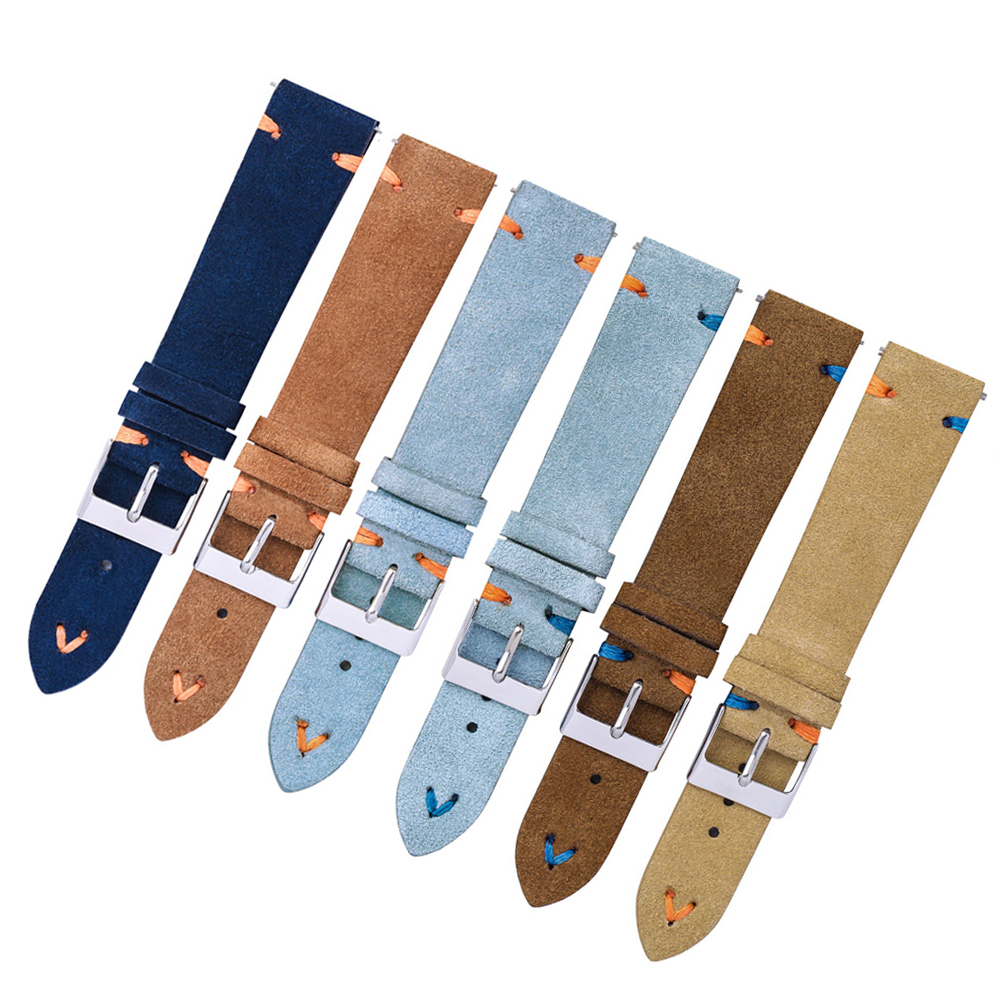 Suede Watch Straps 18mm 20mm H - Suede Strap Watch review and price