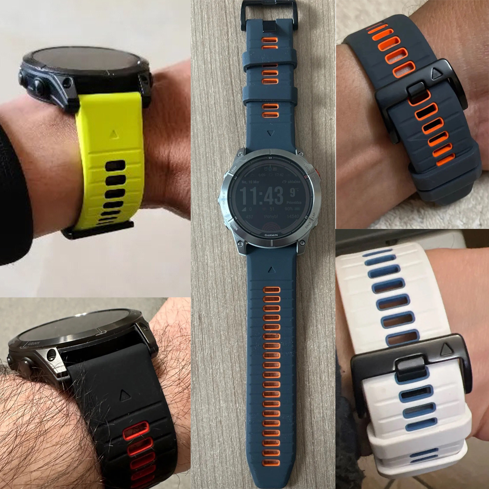 Outdoor Sports 22mm Silicone W - Silicone Watch Band 22Mm review and price
