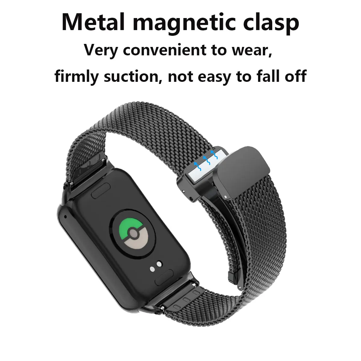Suitable for Xiaomi band 8pro  - Mesh Strap Metal review and price
