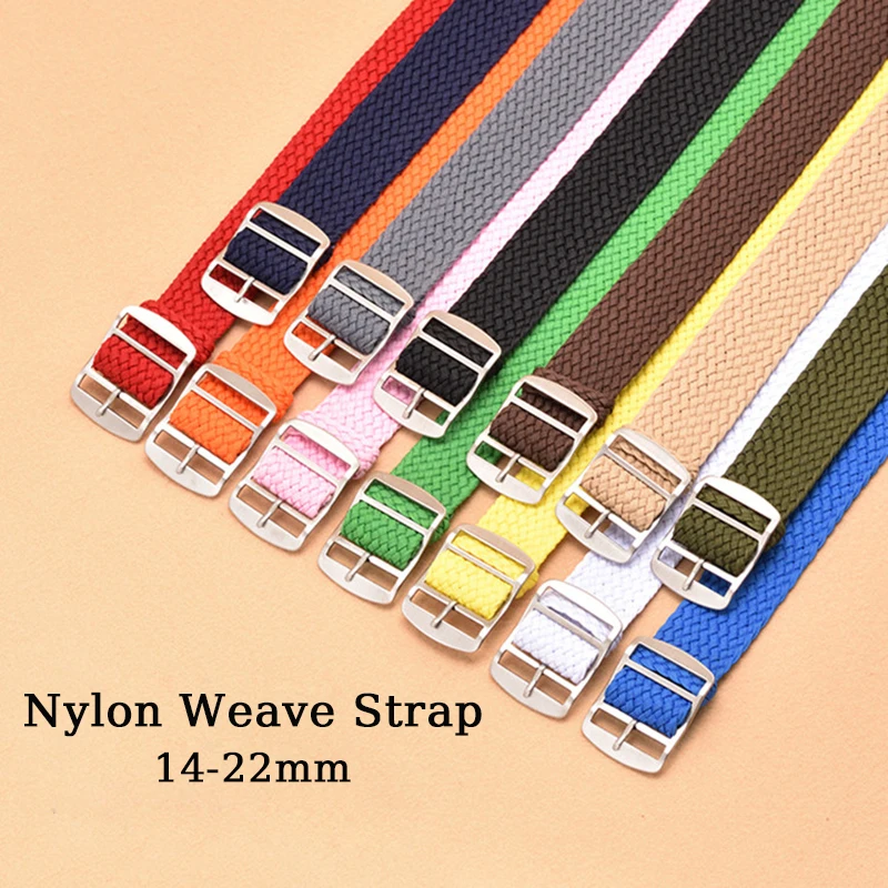 Nylon Strap 14mm 16mm 18mm 20m - Perlon Strap Woven review and price