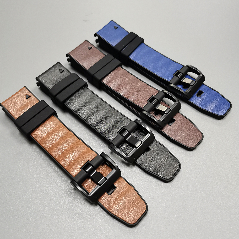 Quick Fit 22mm 26mm Leather+Si - Leather Strap Quick Release review and price