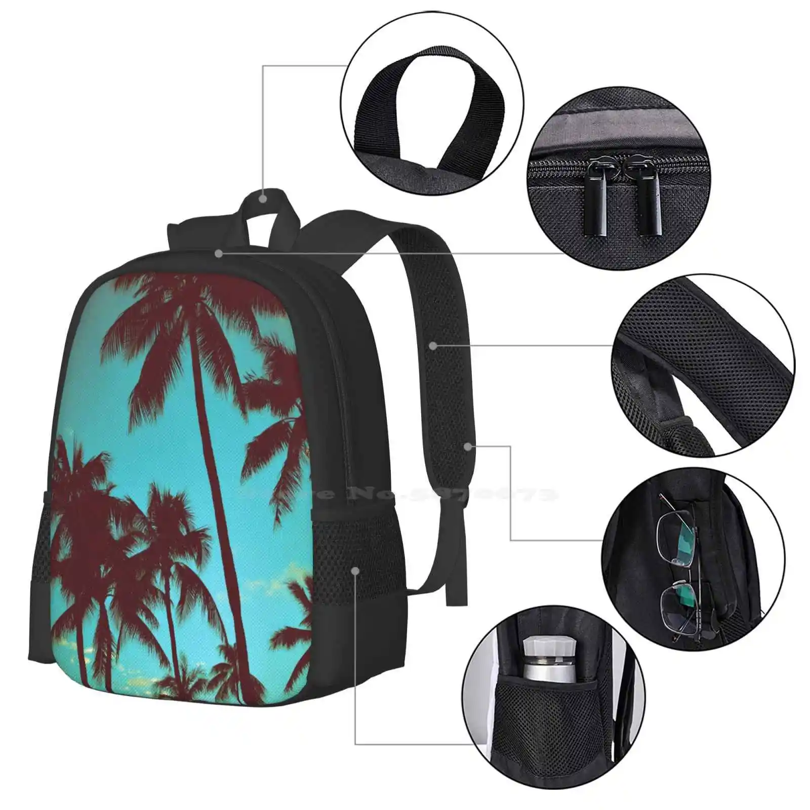 Vintage Tropical Palms Pattern - Tropic Strap Vintage review and price