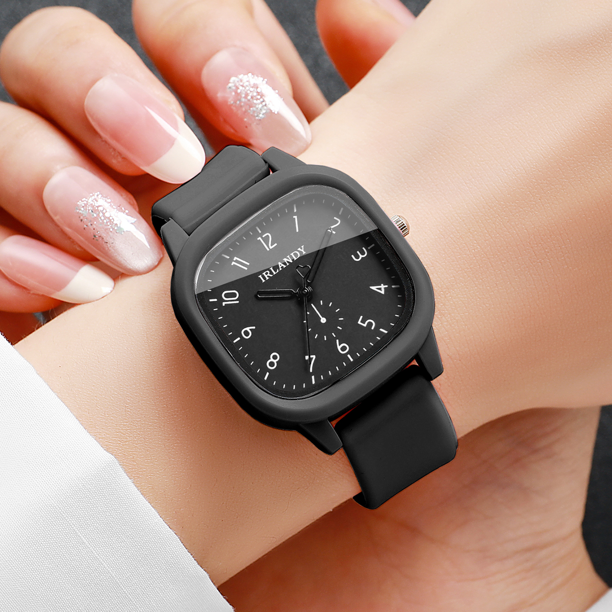 Fashion Square Women Quartz Wa - Silicone Band Women review and price