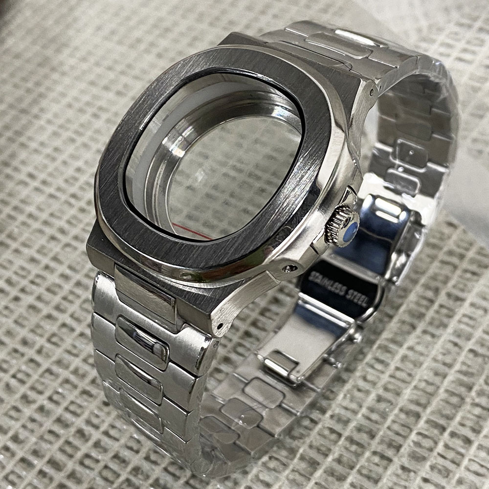 40mm Nautilus Watch Case Mod K - Butterfly Clasp Deployant review and price