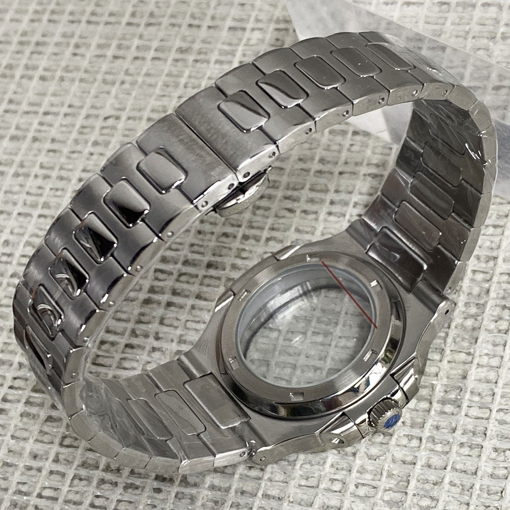 40mm Nautilus Watch Case Mod K - Butterfly Clasp Deployant review and price