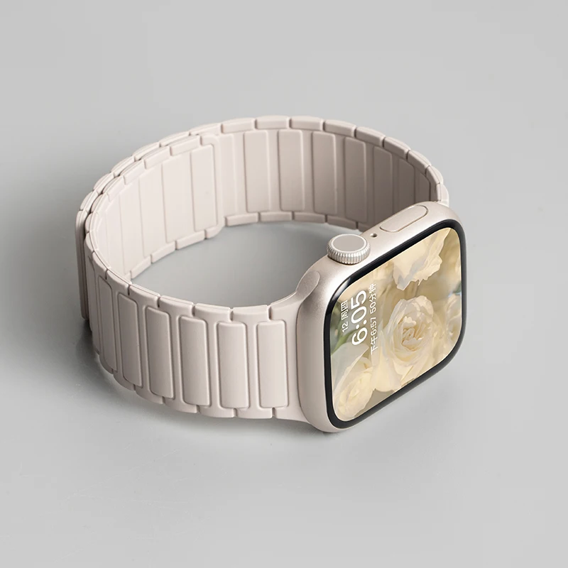 Magnetic Silicone Strap For Ap - Milanese Loop Magnetic review and price
