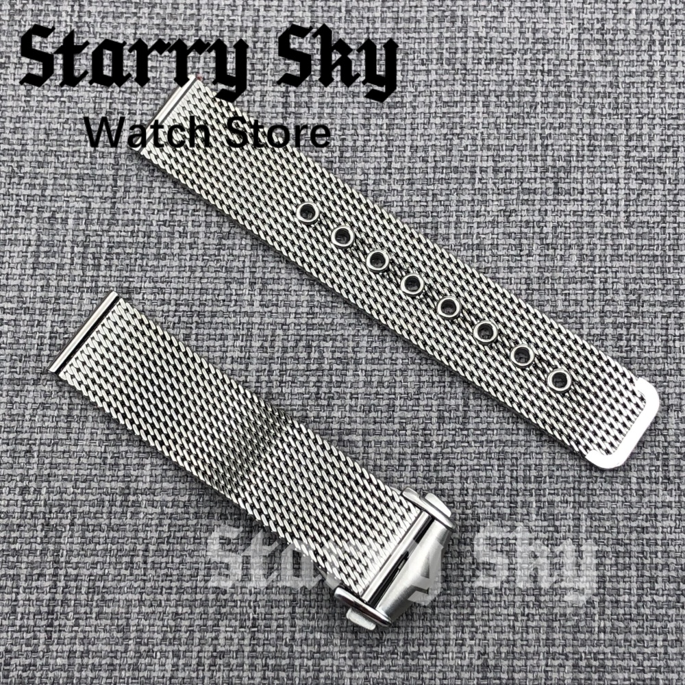 Starry Sky New 20mm Silver/Ros - Mesh Strap Metal review and price