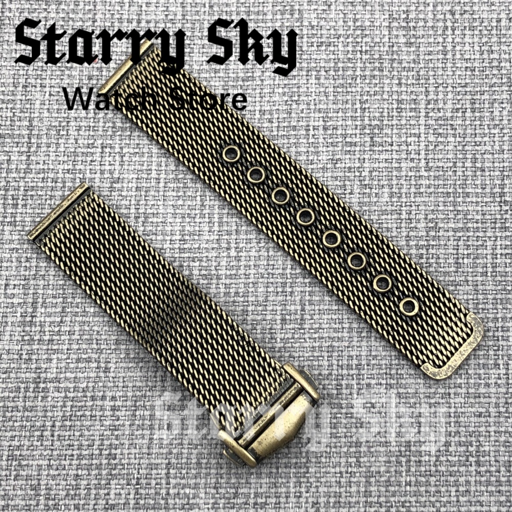 Starry Sky New 20mm Silver/Ros - Mesh Strap Metal review and price