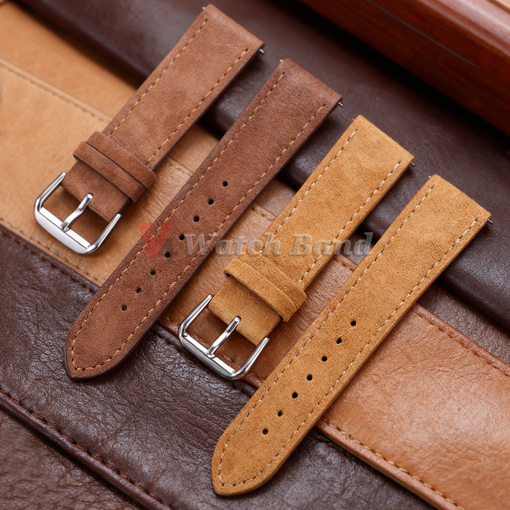 18/19/20/22mm Watch Band Genui - Suede Strap Watch review and price