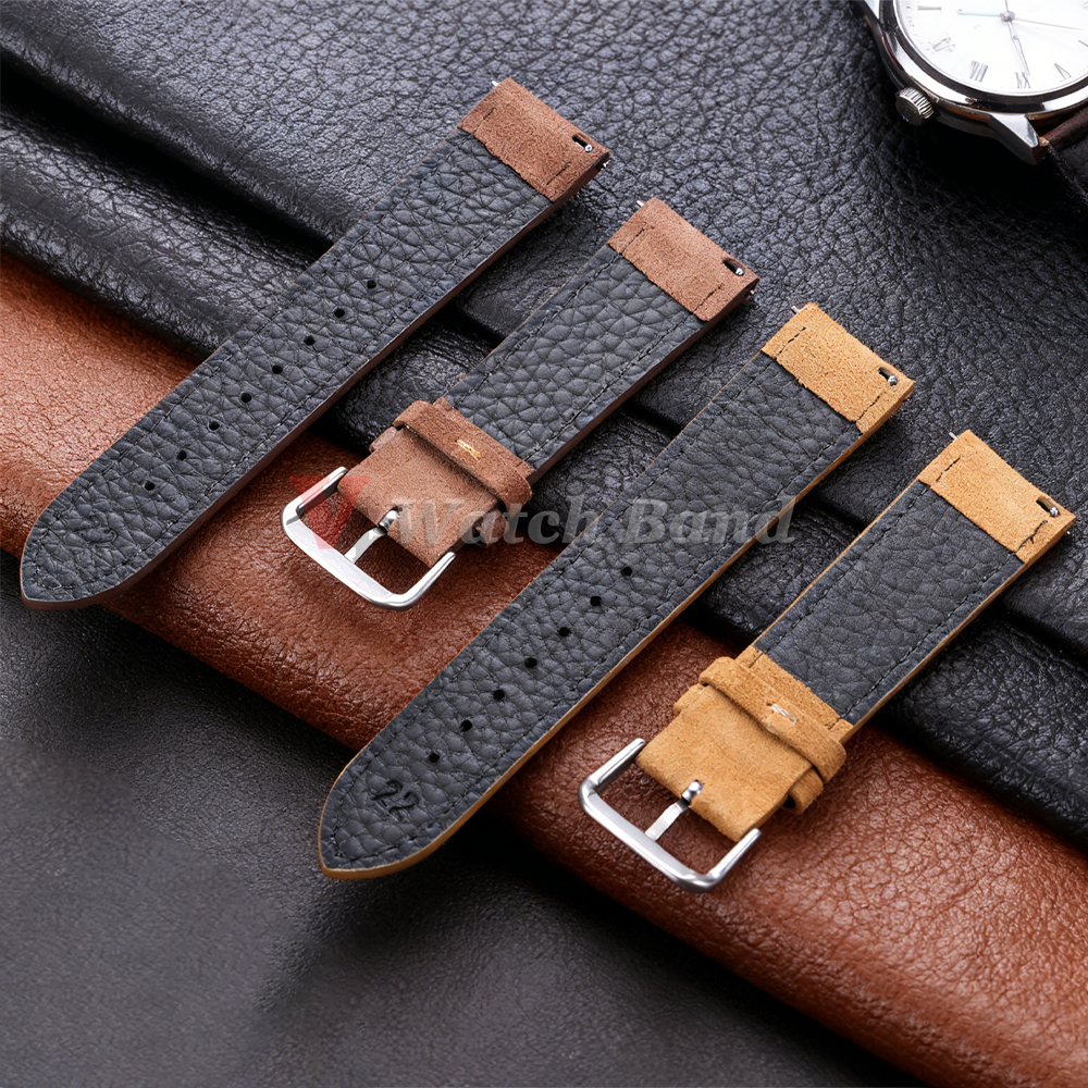 18/19/20/22mm Watch Band Genui - Suede Strap Watch review and price