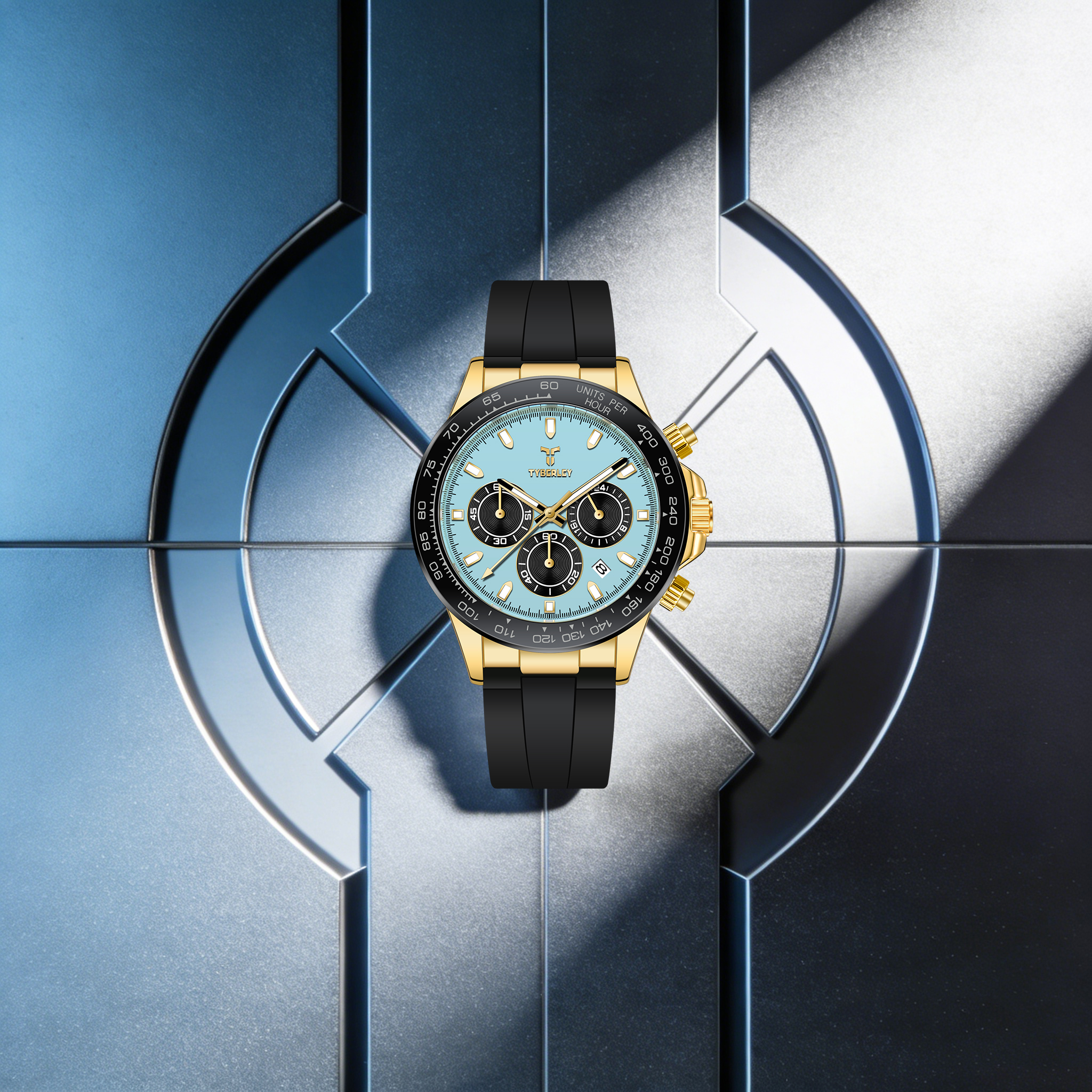 TYBERLEY Sophisticated Eleganc - Rubber Strap Diver review and price