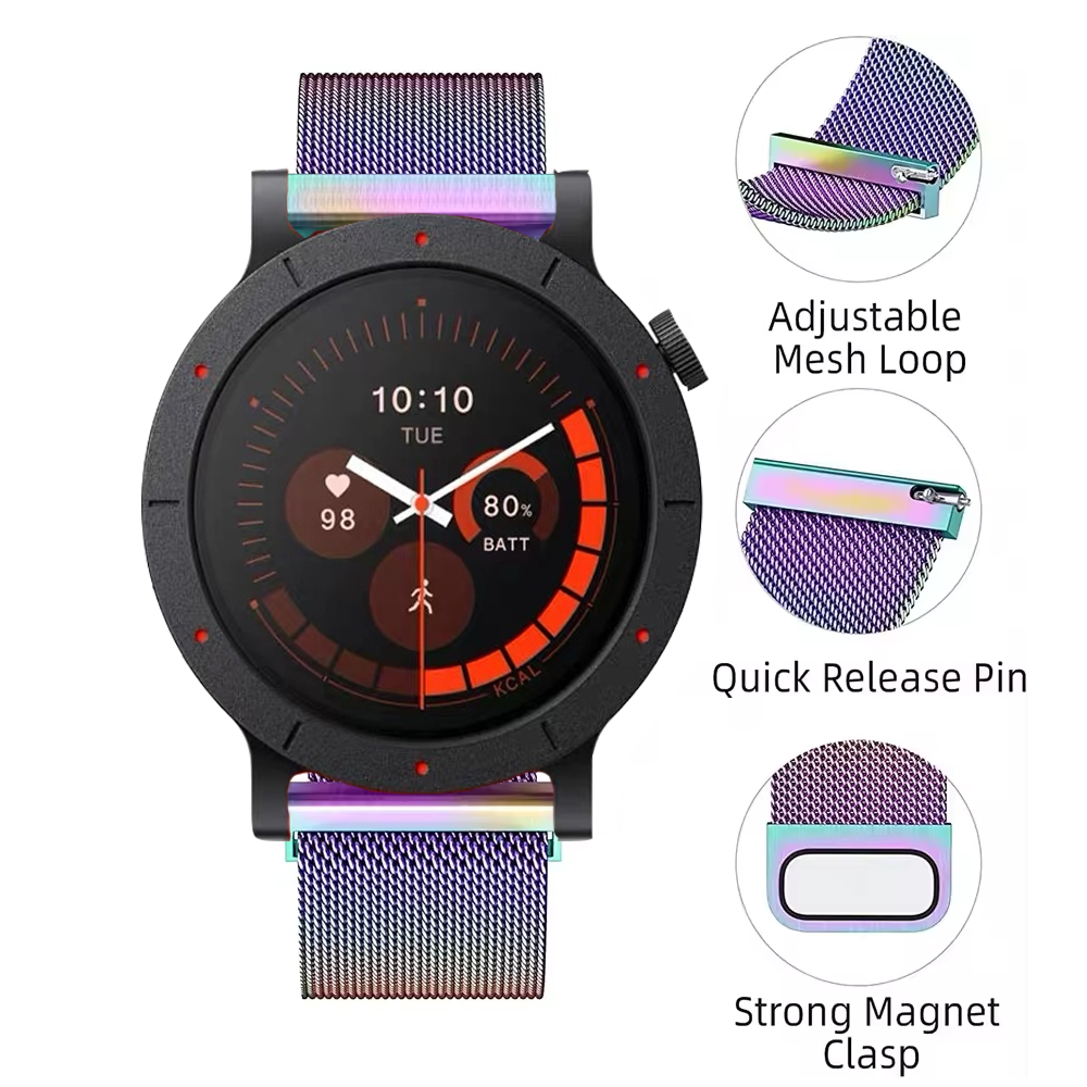 20/22mm Metal Milanese Loop Ba - Milanese Loop Magnetic review and price