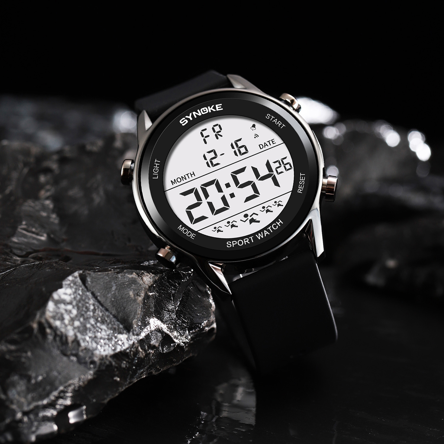 Digital Watches For Men Waterp - Rubber Strap Diver review and price