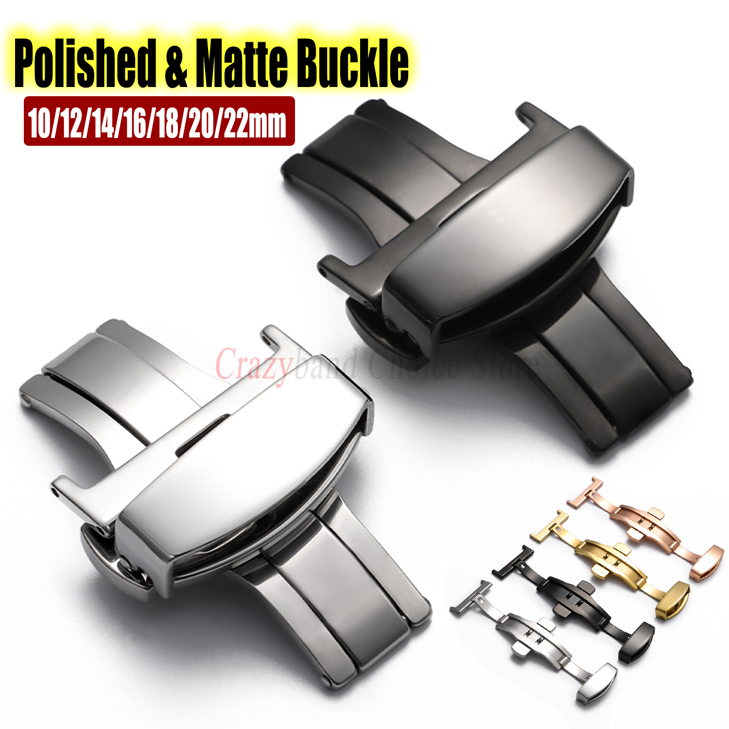 Stainless Steel Butterfly Buck - Butterfly Clasp Deployant review and price