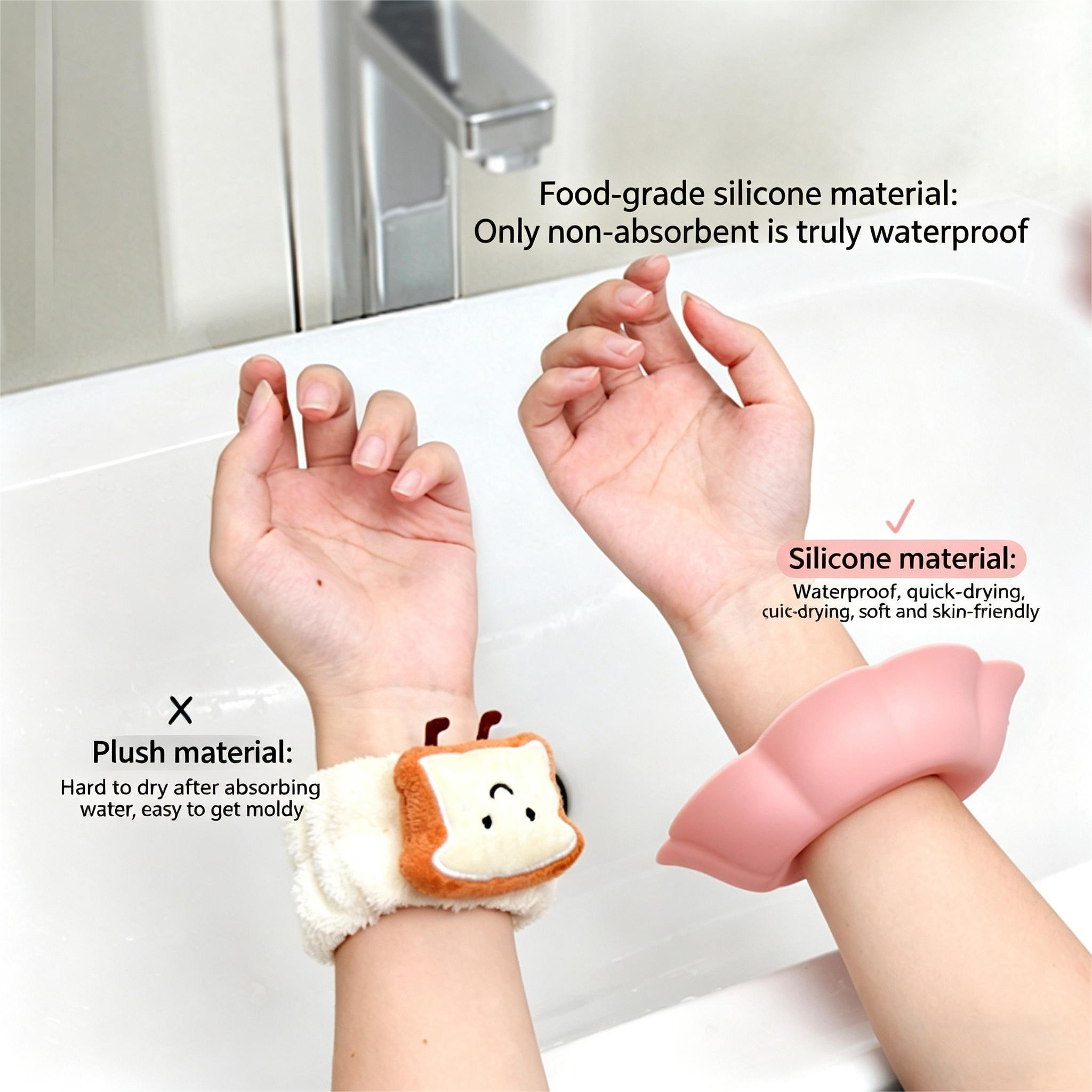 2Pcs Women Silicone Face Wash  - Silicone Band Women review and price
