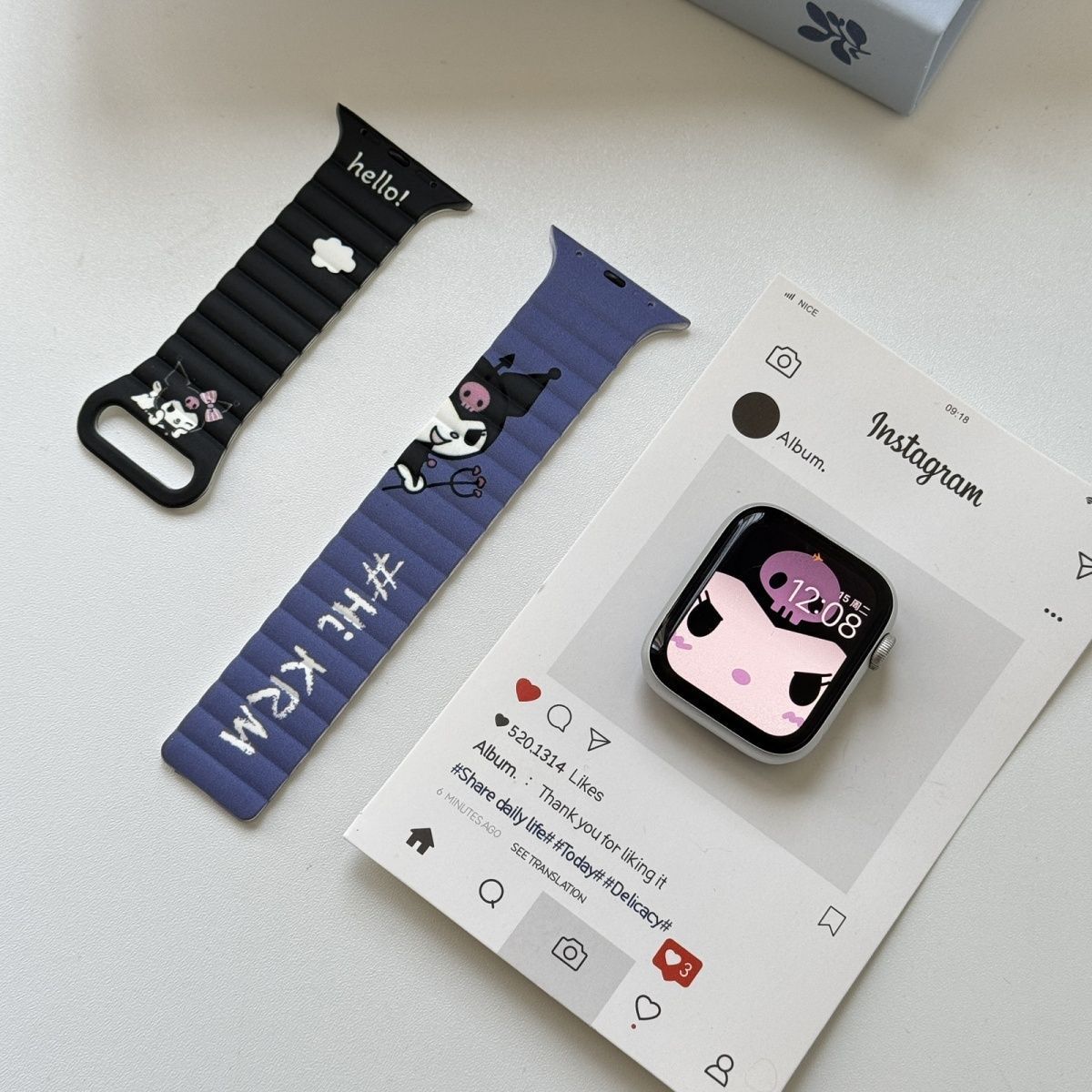 Anime Sanrio Hello Kitty Kurom - Silicone Band Women review and price