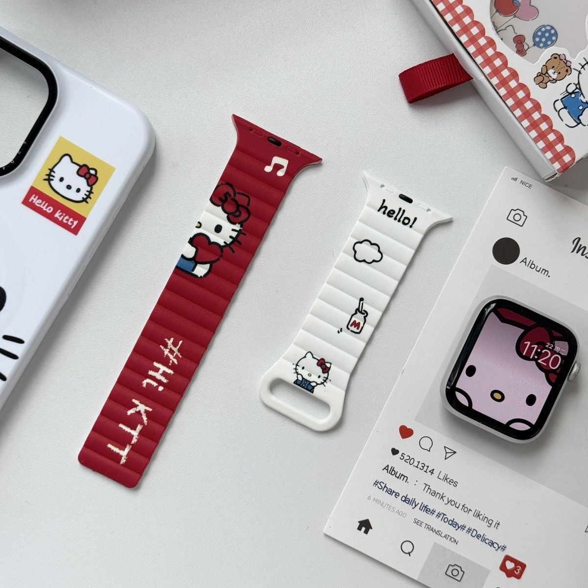 Anime Sanrio Hello Kitty Kurom - Silicone Band Women review and price