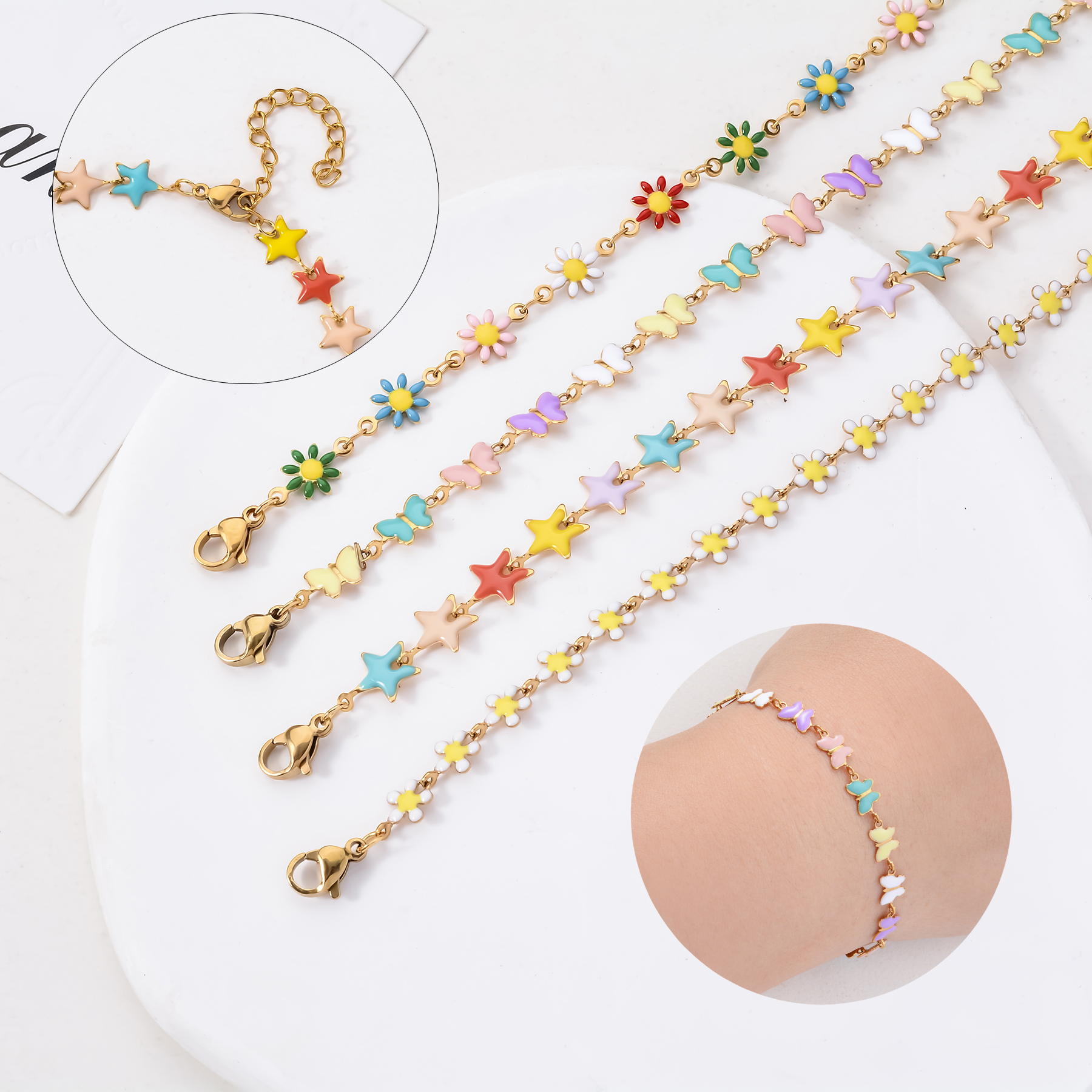 1Pcs Stainless Steel For Women - Butterfly Clasp Deployant review and price