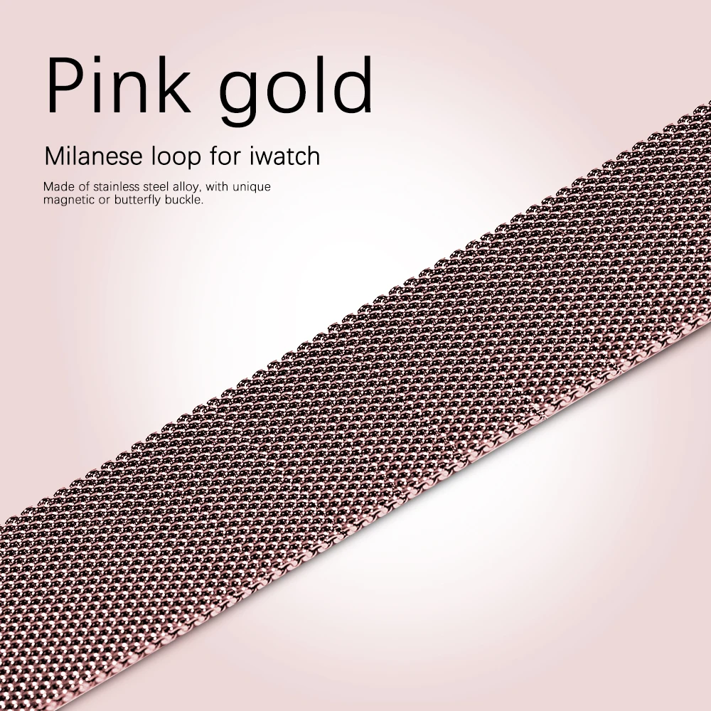 Milanese Loop for apple watch  - Milanese Loop Magnetic review and price